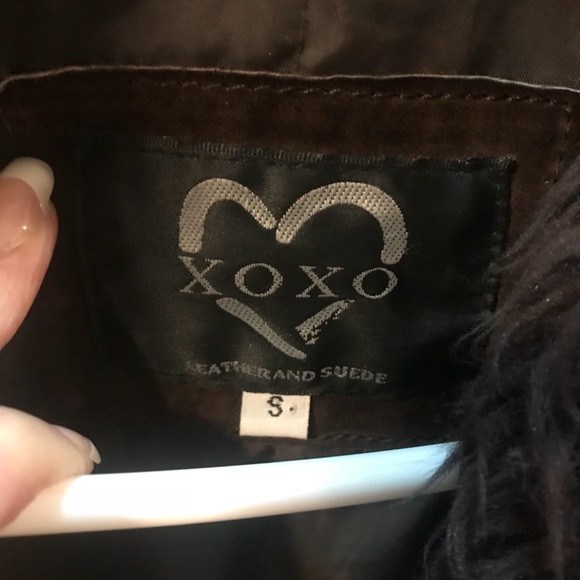 Xoxo leather and suede jacket - Picture 5 of 5